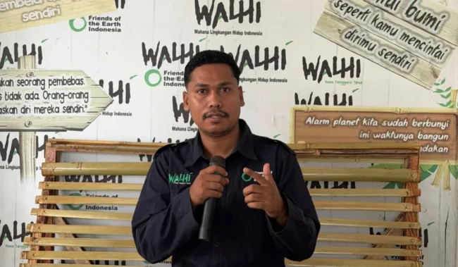 Divisi Hukum WALHI NTT , Yulianto Behar Nggali Mara