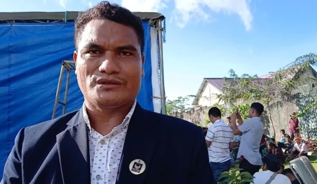 Ketua Harian KONI SBD, Thomas Tanggu Dendo