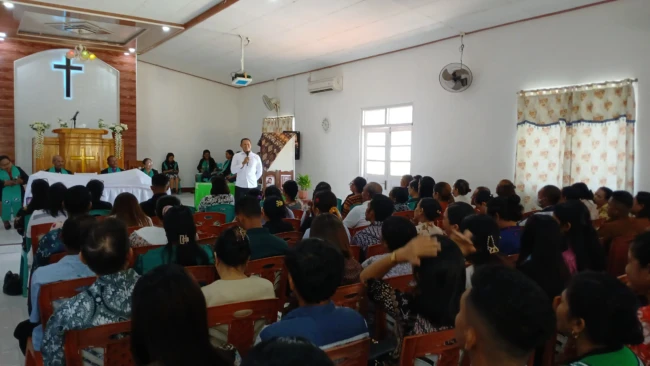 sosialisasi narkoba di gereja