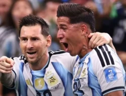 Messi Antar Argentina Tantang Inggris, Tim Tango Tekuk 10 Pemain Swiss 3-1 di Perempatfinal