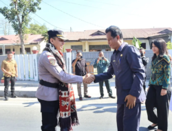 Kapolres Sumba Timur Berganti, Sekda Umbu Ngadu Ndamu Sambut AKBP Nanang Wahyudi